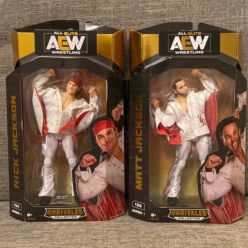Nick and Matt Jackson AEW Unrivaled Collection Series 1